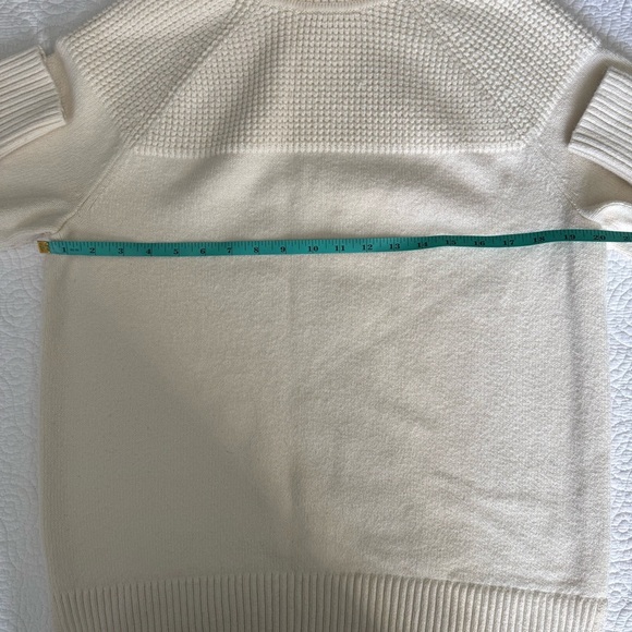 L.L. Bean Cream Knit Sweater - Picture 8 of 12